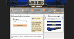 Desktop Screenshot of ambulance.rampes-lumineuses.com